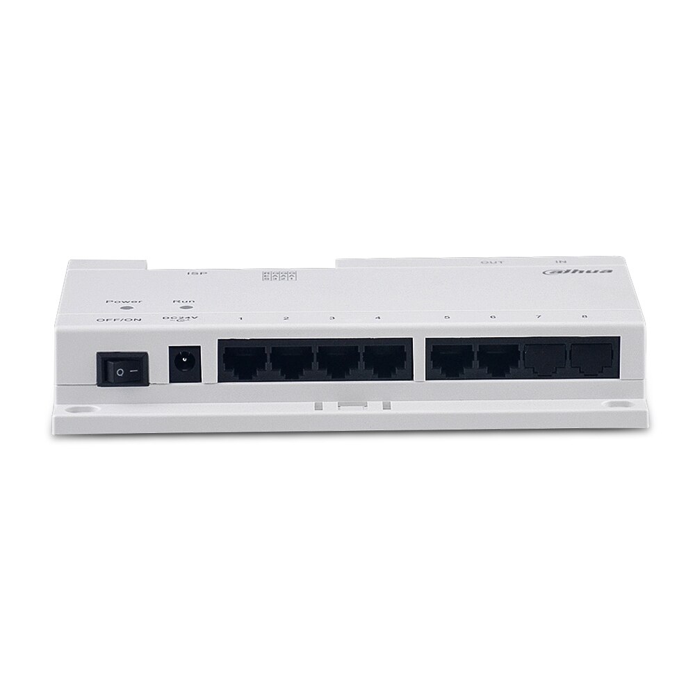 Dahua VTNS1060A Video Intercom Poe Switch Voor Ip Systeem VTO2000A Verbinding Max 6 Indoor Monitoren