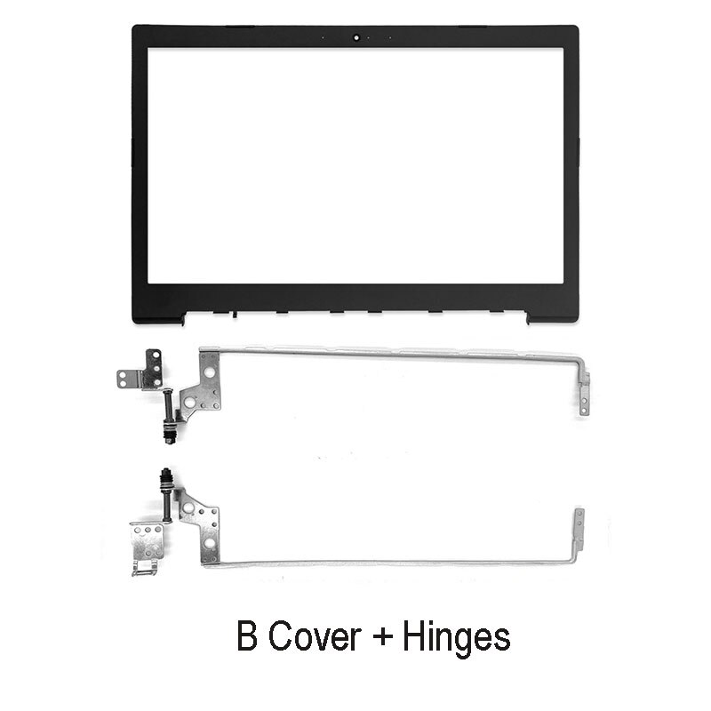 Coque arrière LCD pour ordinateur portable Lenovo, compatible avec IdeaPad 320 – 15 320-15IKB 320-15ISK 320-15ABR, lunette avant, charnières repose-paume, boîtier inférieur blanc: B Hinges