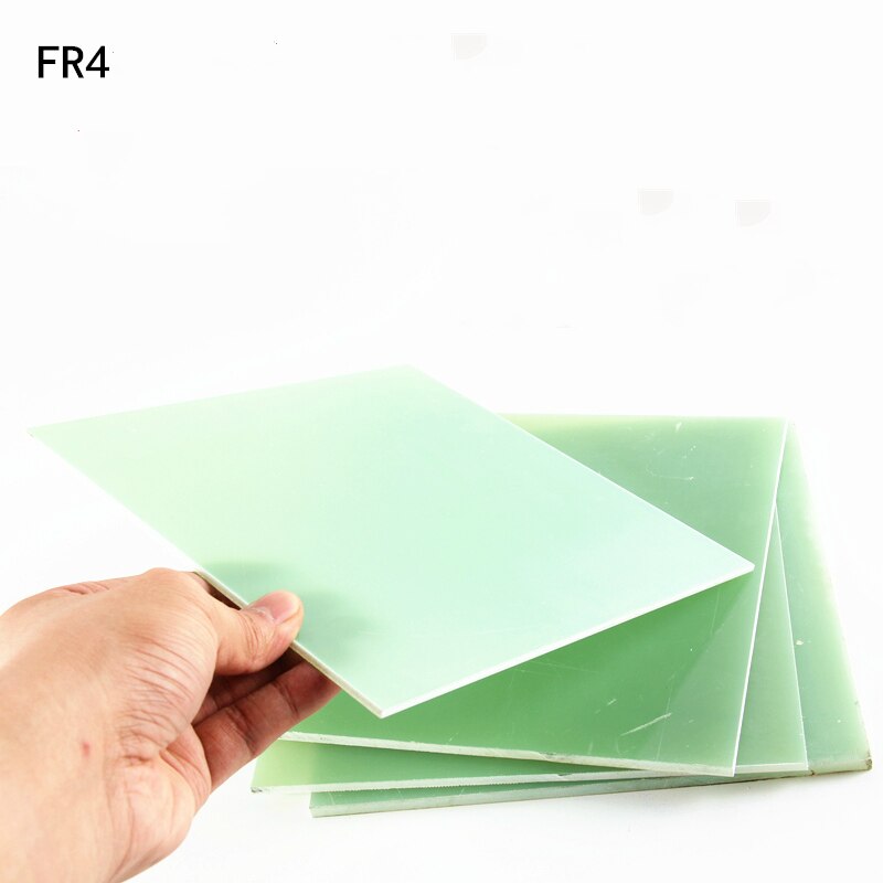 Plaque en fibre de verre FR4, épaisseur 1MM 2mm 3MM 4MM, feuille de résine époxy vert d&#39;eau 3240 FR-4: 300MMX300MM / 3mm