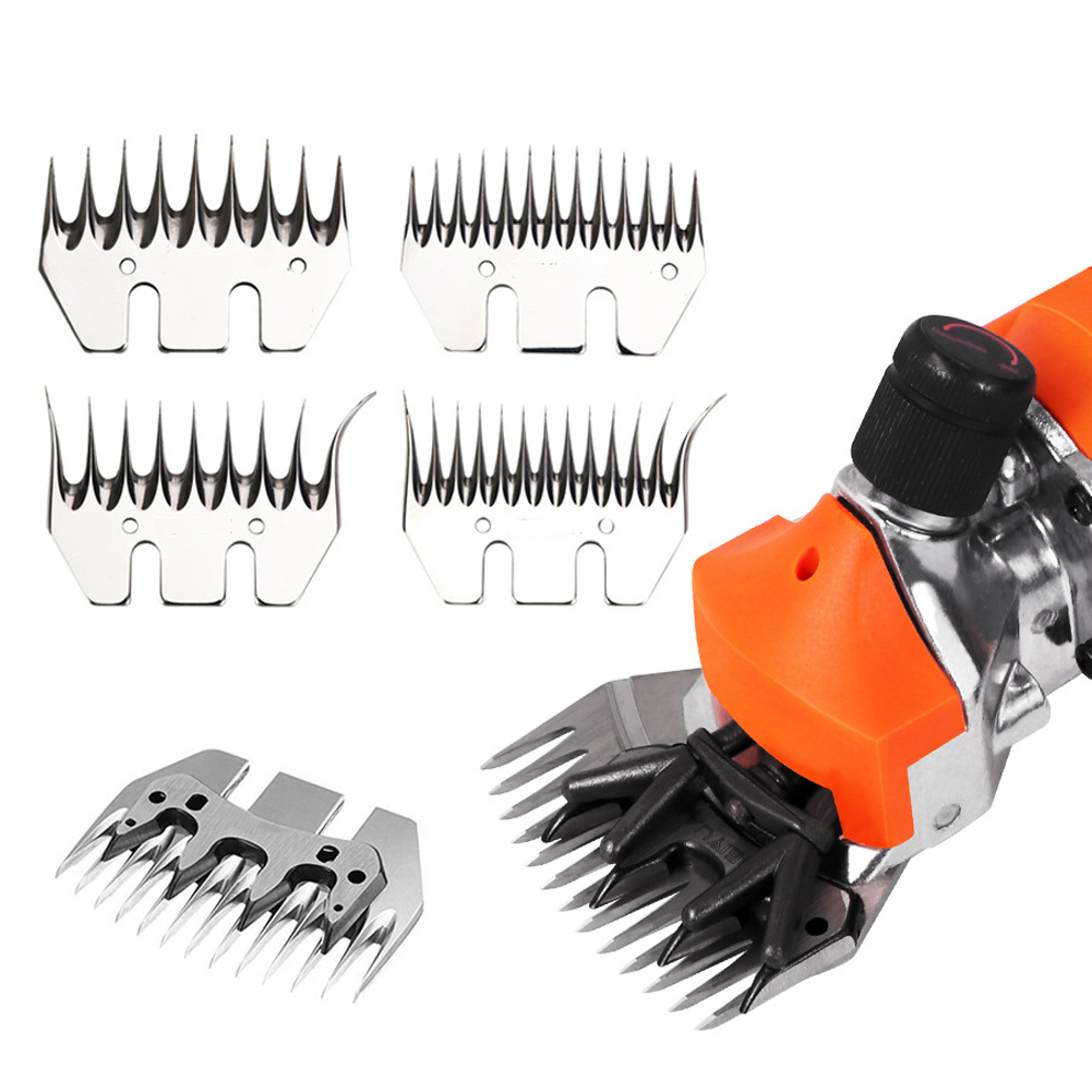 Roestvrijstalen Schapenknipper Mes Met Hoge Hardheid Snijsnijsnijsnijsnijder Vervangen (13 Tands Recht Blad (Zwenkblad))