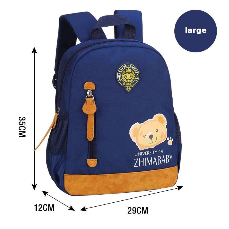 Voor Kids Rugzakken Schooltassen Meisjes Jongens Orthopedische Rugzak Kinderen Schooltassen Basisschool Rugzak Kids Satchel Mochila: large blue