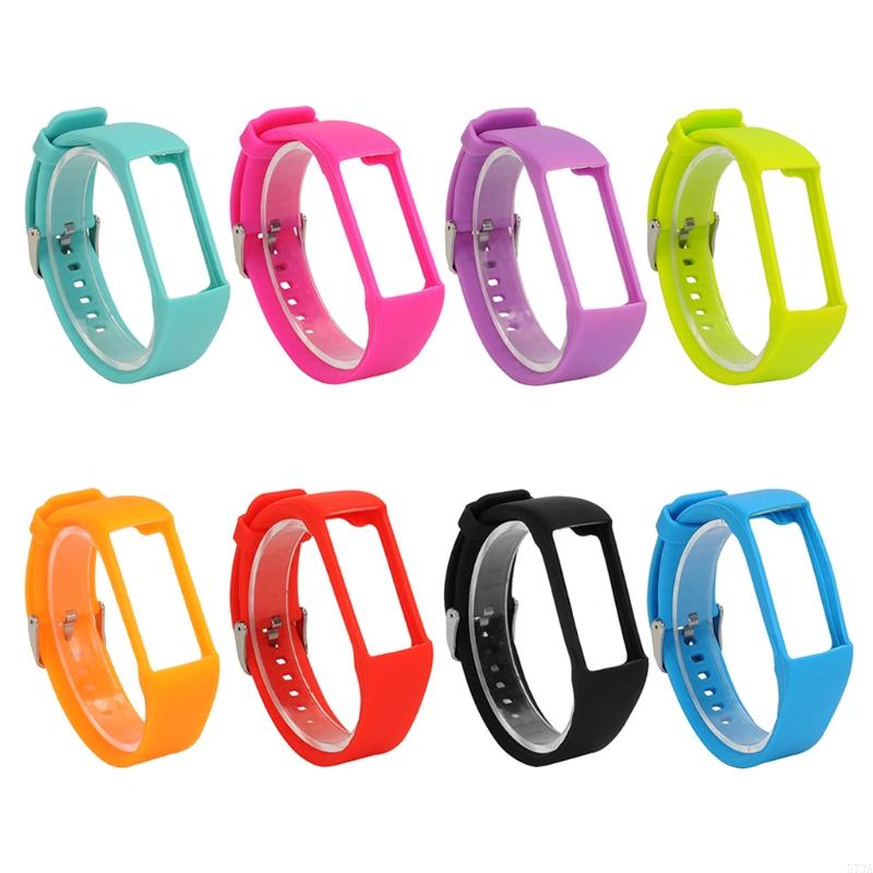 573A Durable Soft Silicone Strap Strap Wnist Wnel para muñeca A360 A370 para WA