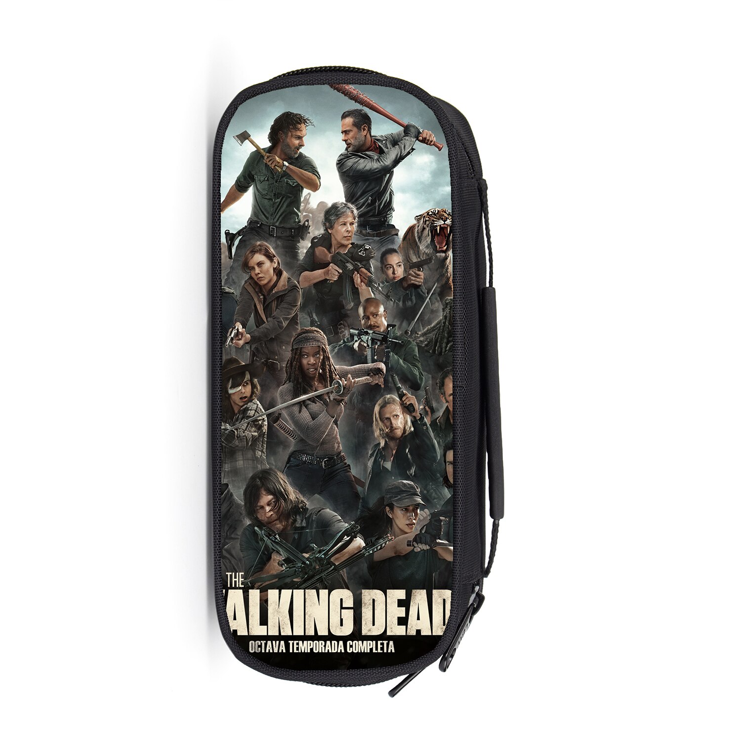 The Walking Dead Pencil Case Boys Girls Pencil Pouch Multifunction Sotrage Bags Children School Stationery Bag Kids Wallet: 010