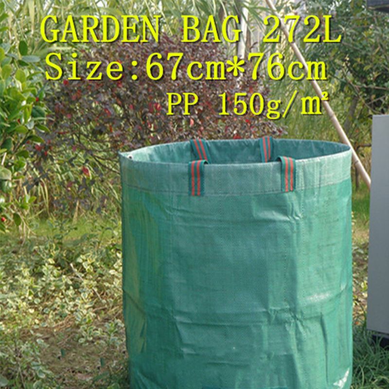 72 gallon tungt haveaffald blade pose genanvendelig affald græs affaldssække høj styrke  lx9c