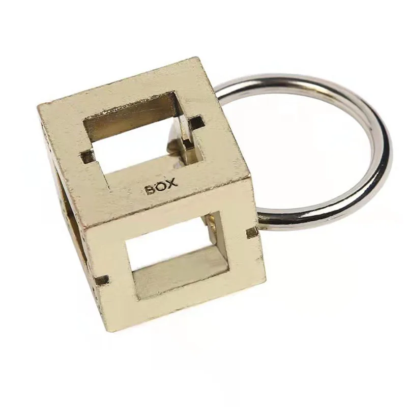 Alloy Metal 3D Adult Intelligence Lockpicking Toys Labyrinth Lockpicking Toys Puzzle Solving Toys: Clear