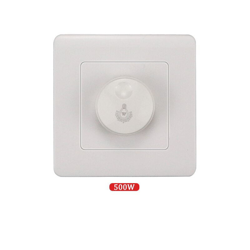 LED Triac Dimmer Switch 110V-220V 300W /500W /1000W Brightness Controller Dimmers For Adjustable LED Panel Lights Bulbs Lamps: 500W