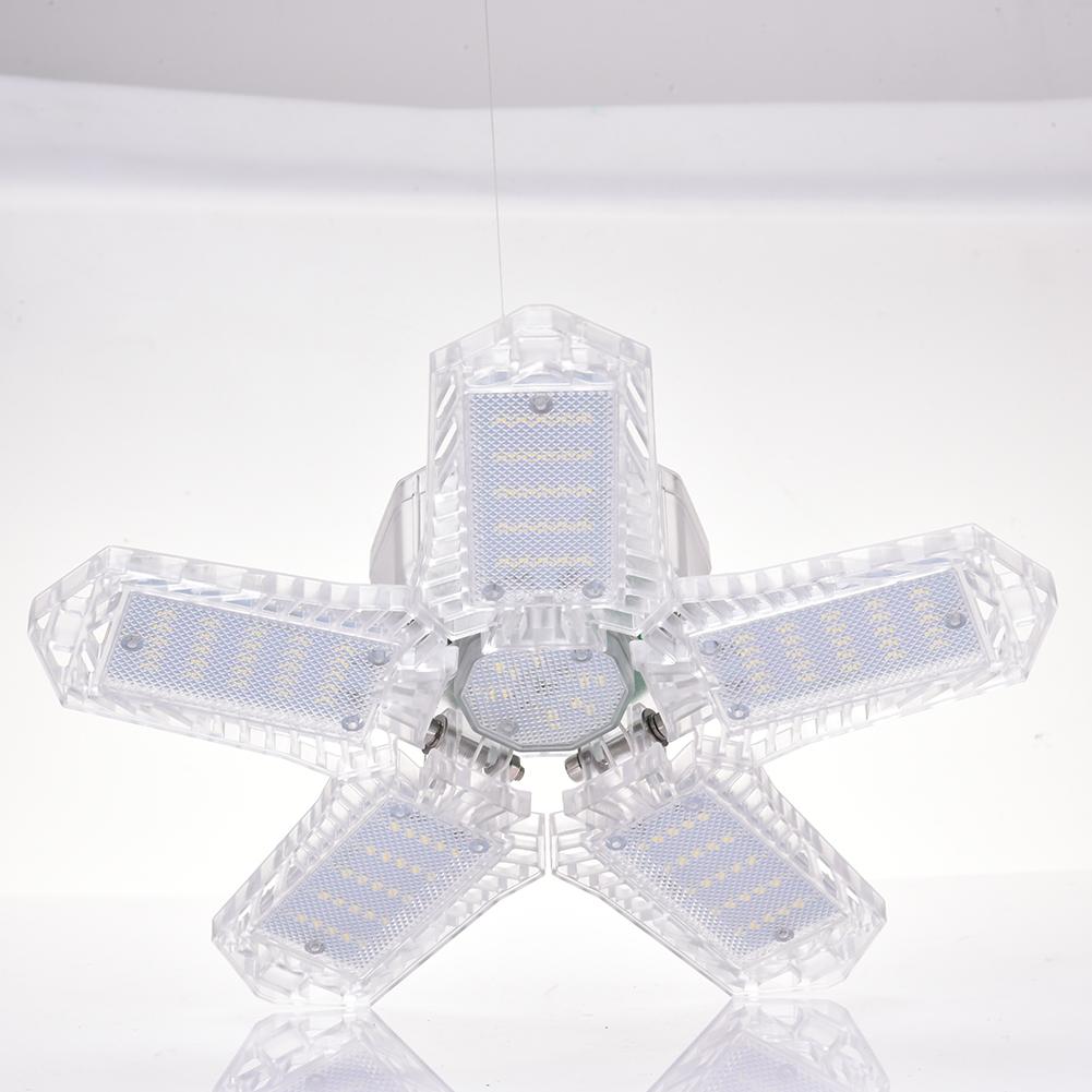 Garage Light Deformable Foldable Garage Ceiling Lamp for Indoor Outdoor 80W/100W: 100W 1pcs