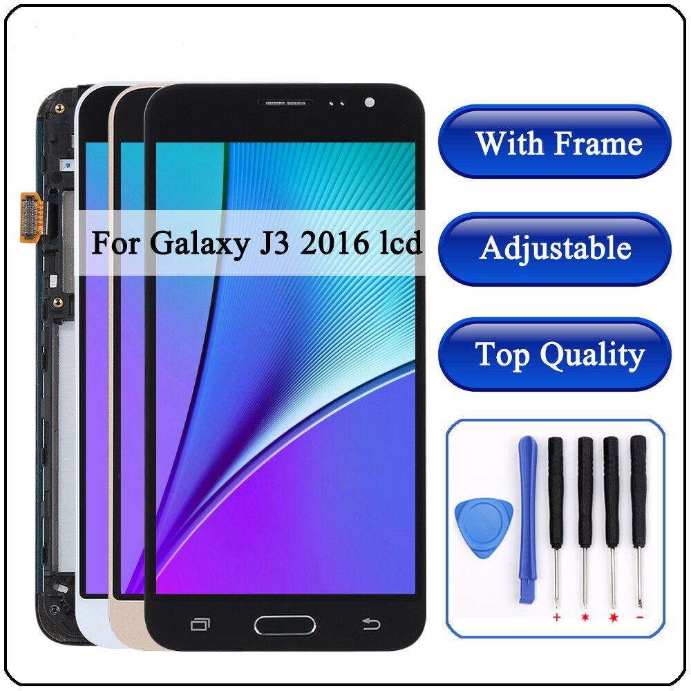 J320F LCD Für SAMSUNG GALAXY J3 LCD Display J320F J320FN J320M Lcd Screen Montage Mit Rahmen für SAMSUNG J3 lcd j3