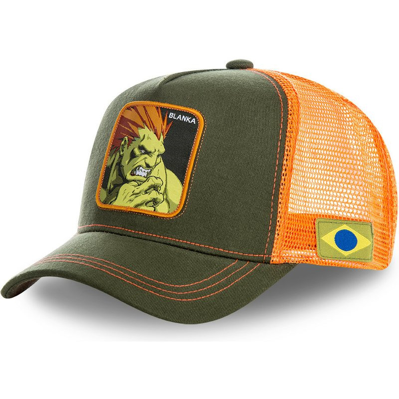 Neue Anime SCHNELLE Hysterese Kappe Baumwolle Baseball Kappe Männer Frauen Hip Hop Papa Mesh Hut Trucker: BLANKA