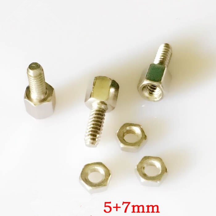 20 jeu de vis système britannique + écrou | DB9 écrou de vis 5 + 7mm DB une tête de port de série spéciale