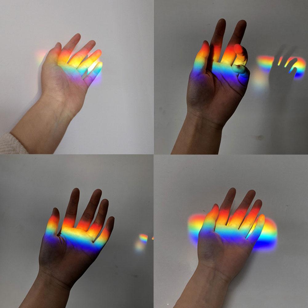 Photography Color Tool Prism Six-Sided Bright Light Splitting Glass Optical Beam Prism Combine Instrument Cube Prism