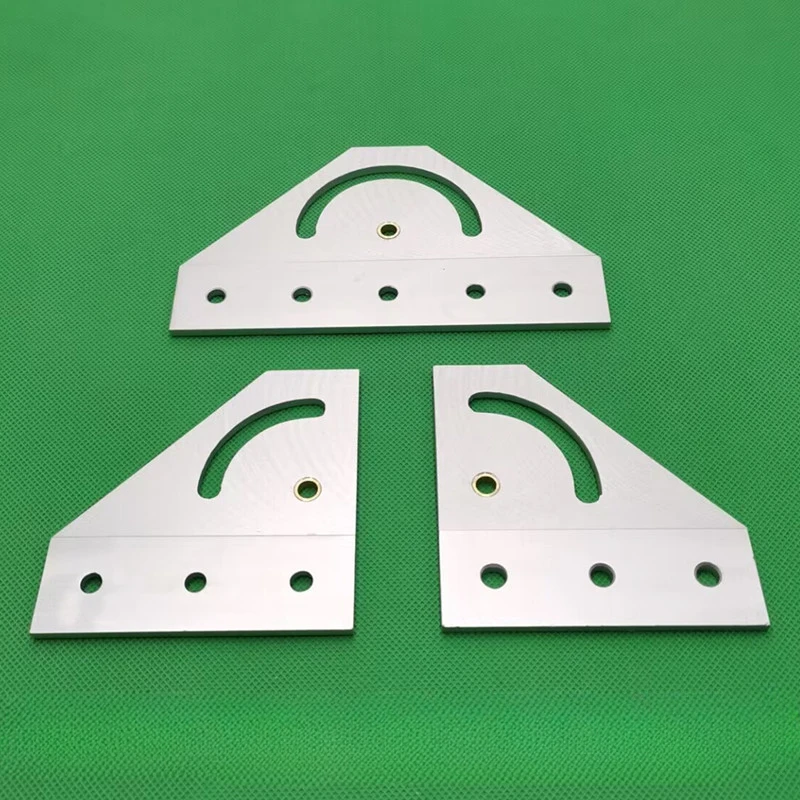 Pièce de fixation d'angle de profil en aluminium, plaque de connexion de direction, 90 degrés, 180 degrés, 3030, 4040