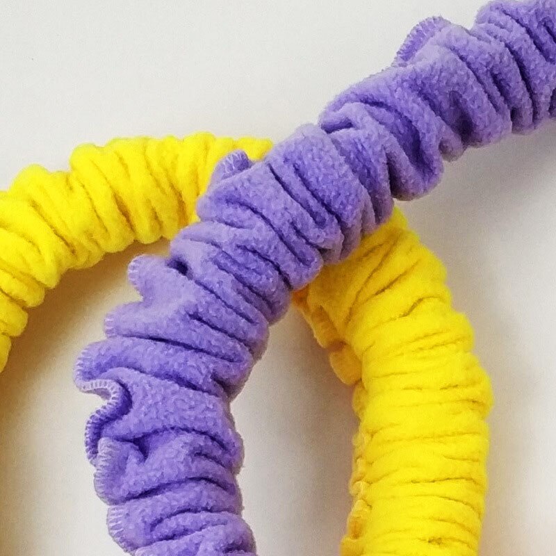 Team Cooperation Work Develop Outdoor Sport Toy Elasticity Rope Circle Southeast Northwest Running Push Game Sensory Integration