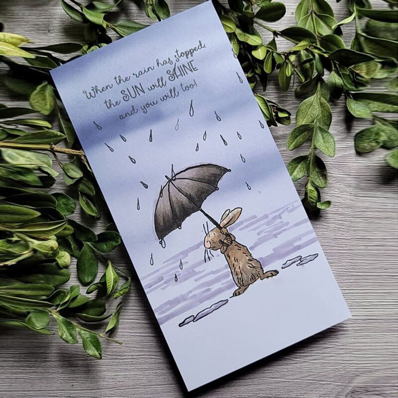 All Weather Friends Transparent Stamps and Dies for DIY Scrapbooking Paper Cards Making Crafts Supplies Clear Stamps