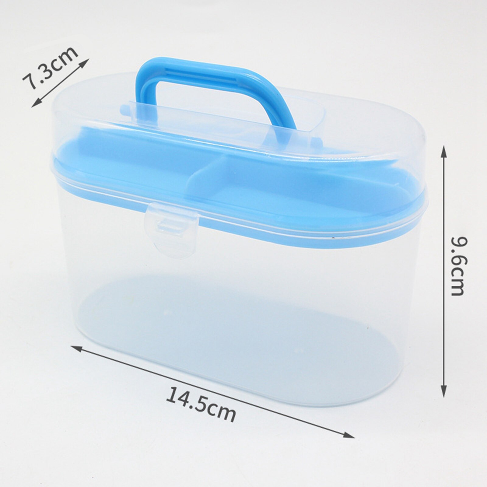 Plastic Bobbin Storage Box Sewing Thread Container Art Craft Organizer A