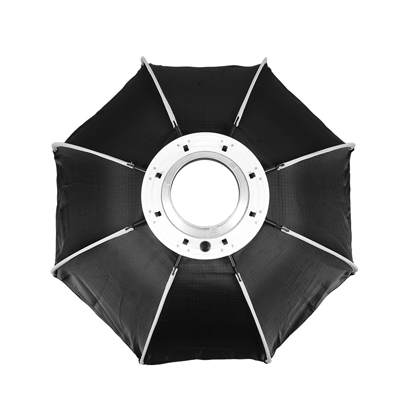 Bowens-paraguas octagonal portátil de 55cm, Softbox para Flash de estudio fotográfico, GODOX DE300 400 SK400 II, fotografía al aire libre