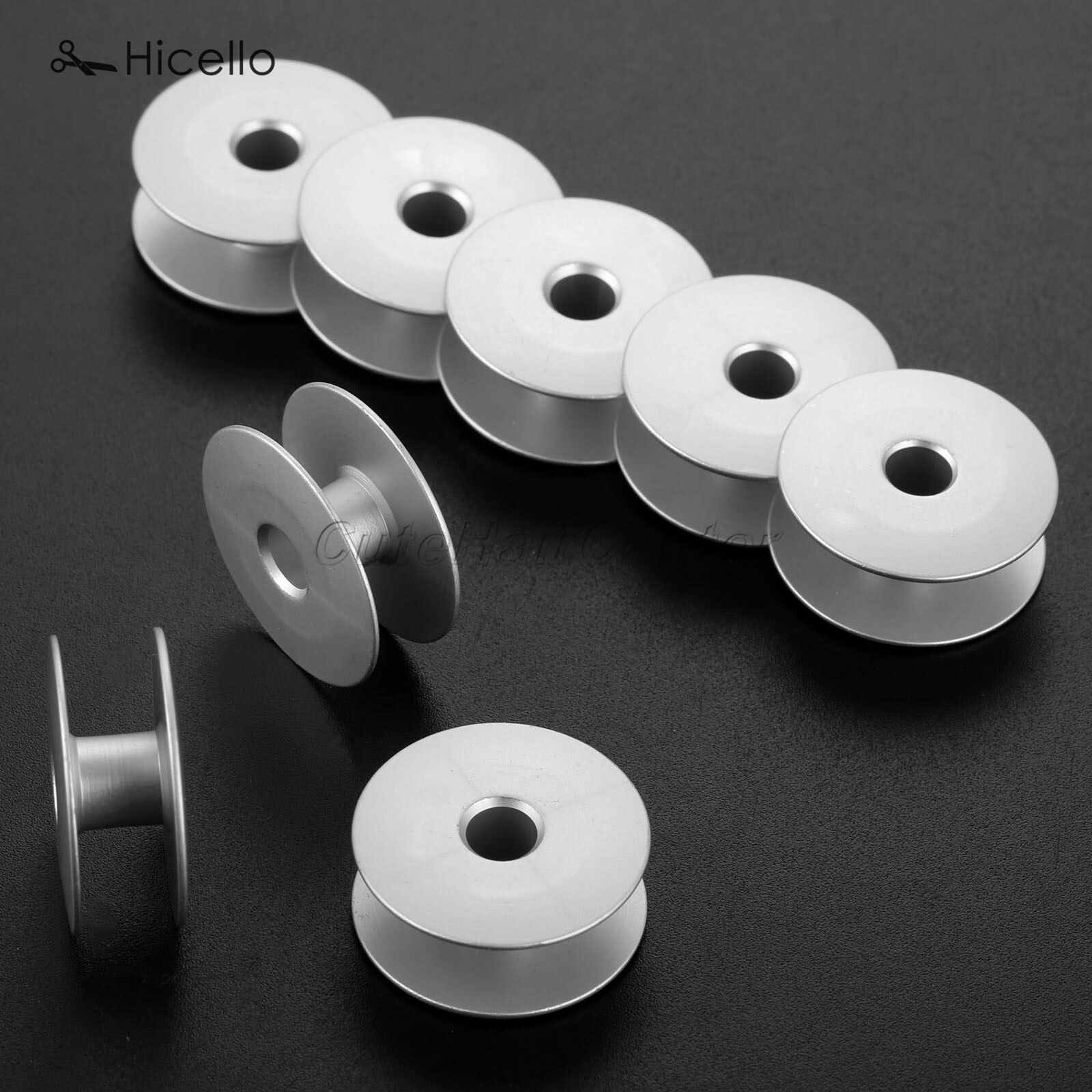 10 kpl 6-5 puolaa synkroninen ompelukone synkronointi iso koukku paksu litteä auton puola 25mm 6-5/6-7 /  khs 20 -  ryp hicello