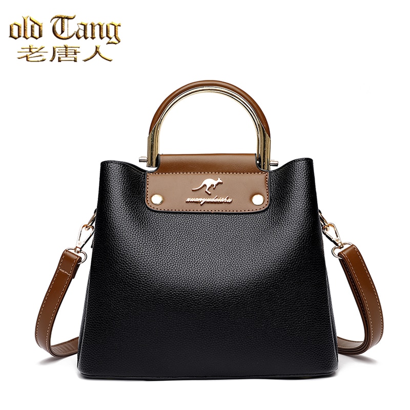 Pu Leather Shoulder Bags for Women Shopping Handbags Luxury Brand Solid Color Crossbody Bag Sac A Main