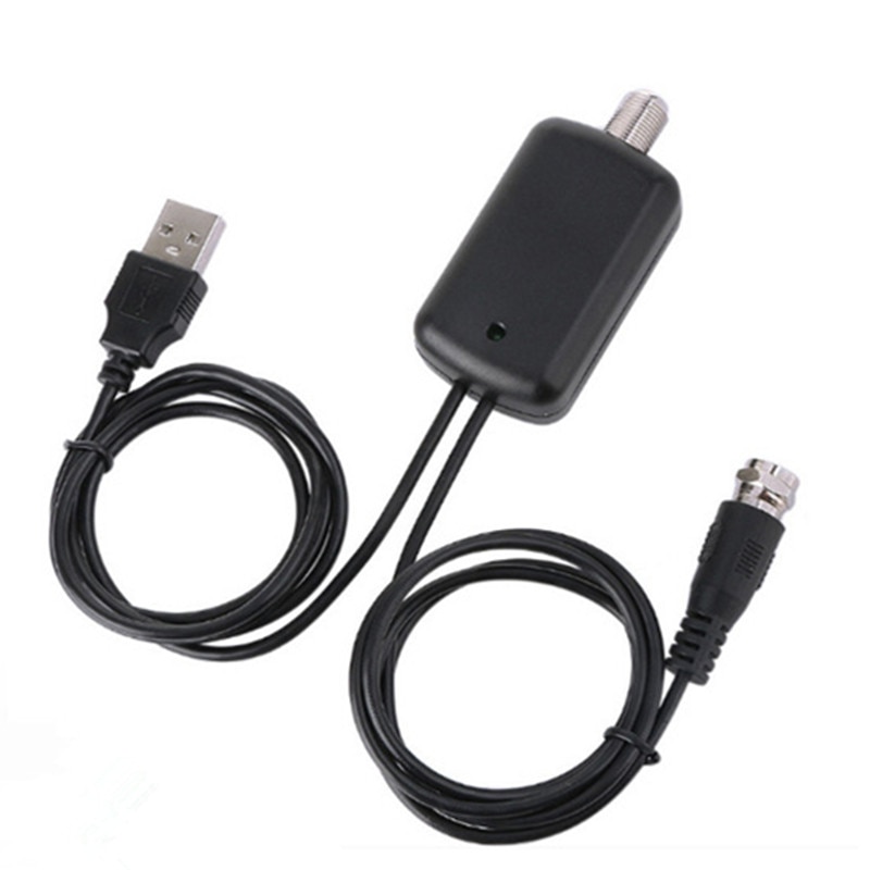Indoor HD Signal Amplifier Digital TV Antenna HDTV 4K 50 Miles Range 25DB For VHF UHF HDTV Antenna TV Signal Receiver