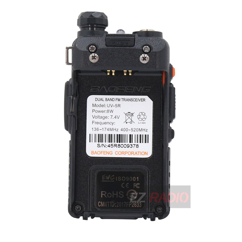 Upgrade 8W Baofeng UV-5R 3800mAh Walkie Talkie 10 KM Tri Power Dual Band Boafeng UV 5R Ham Radio UHF VHF UV5R UV-82 UV 9R Plus