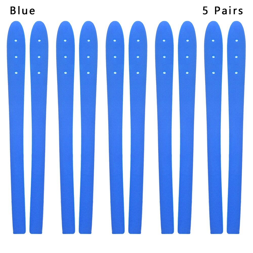 5 Paar Anti-Slip Oorhaak Siliconen Glazen Been Sets Leesbril Tip Ear Grip Tempel Haak Bril Spektakel houder: blue 1