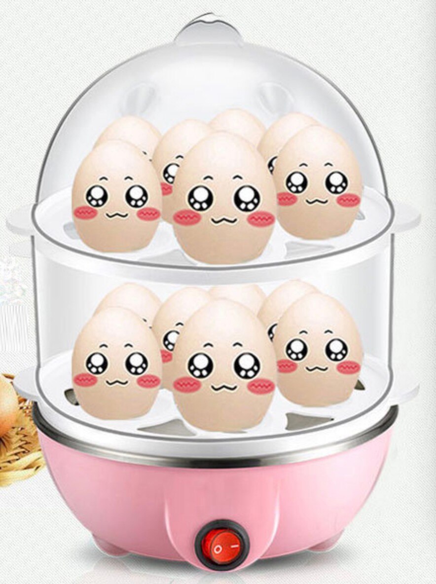 Multifunctional Egg Steamer Egg Cooker Mini Stainless Steel Breakfast Machine Sterilize Baby Bottles for Kids Adults
