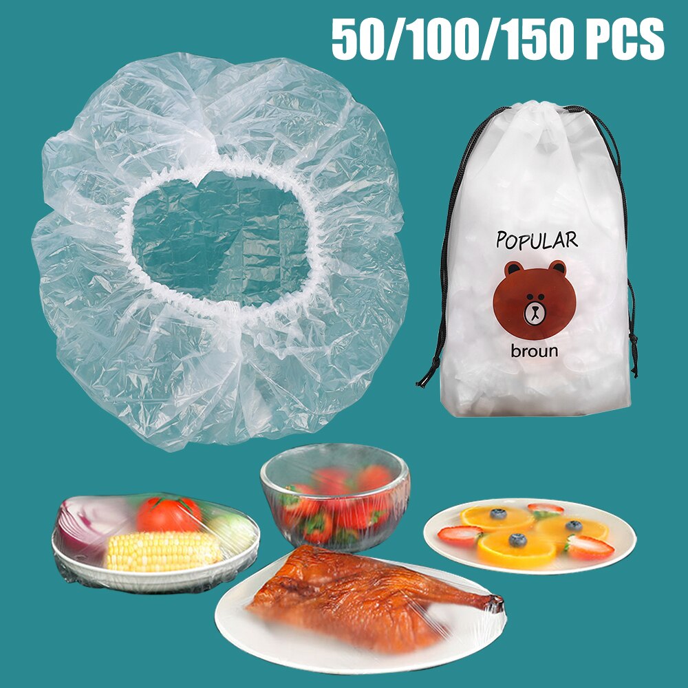 Reusable Food Storage Silicone Covers Set Bowl Plate Wrap Elastic Fruit Vacuum Seal Lid for Freezer/Microwave