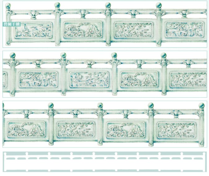 Chinese Style Railing 5 Meter Roll Chinese Ancient Style Building Railin... – Vicedeal
