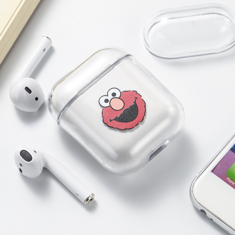 Case For Airpods Case Cute Luxury Lovely Heart Painted Transparent Hard Case On Airpod Protective Cover for Air Pods 1 2 Case: 009