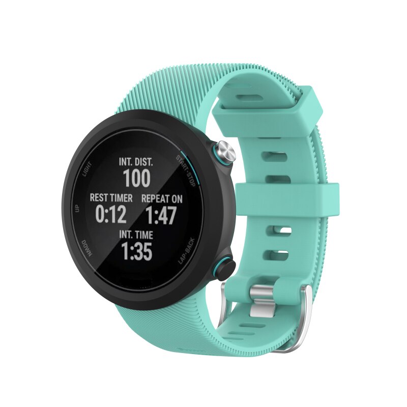 For Garmin Swim 2 Soft Silicone Replacement Watch Band Wrist Strap Smart Watch Accessories Men Women Bracelet band with tool