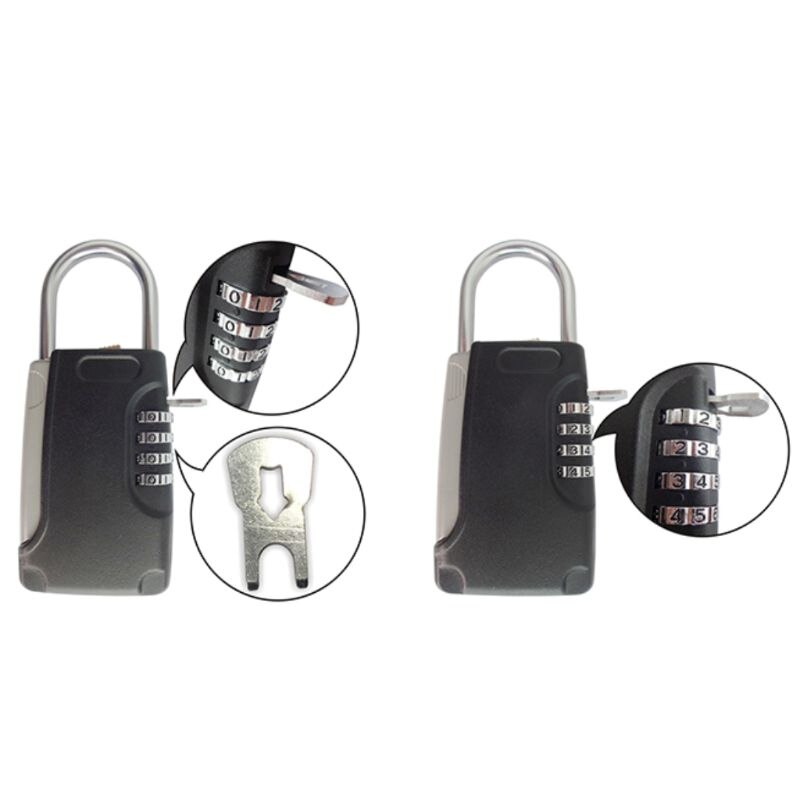 Hidden Key Safe Box Password Combination Lock Key Grandado