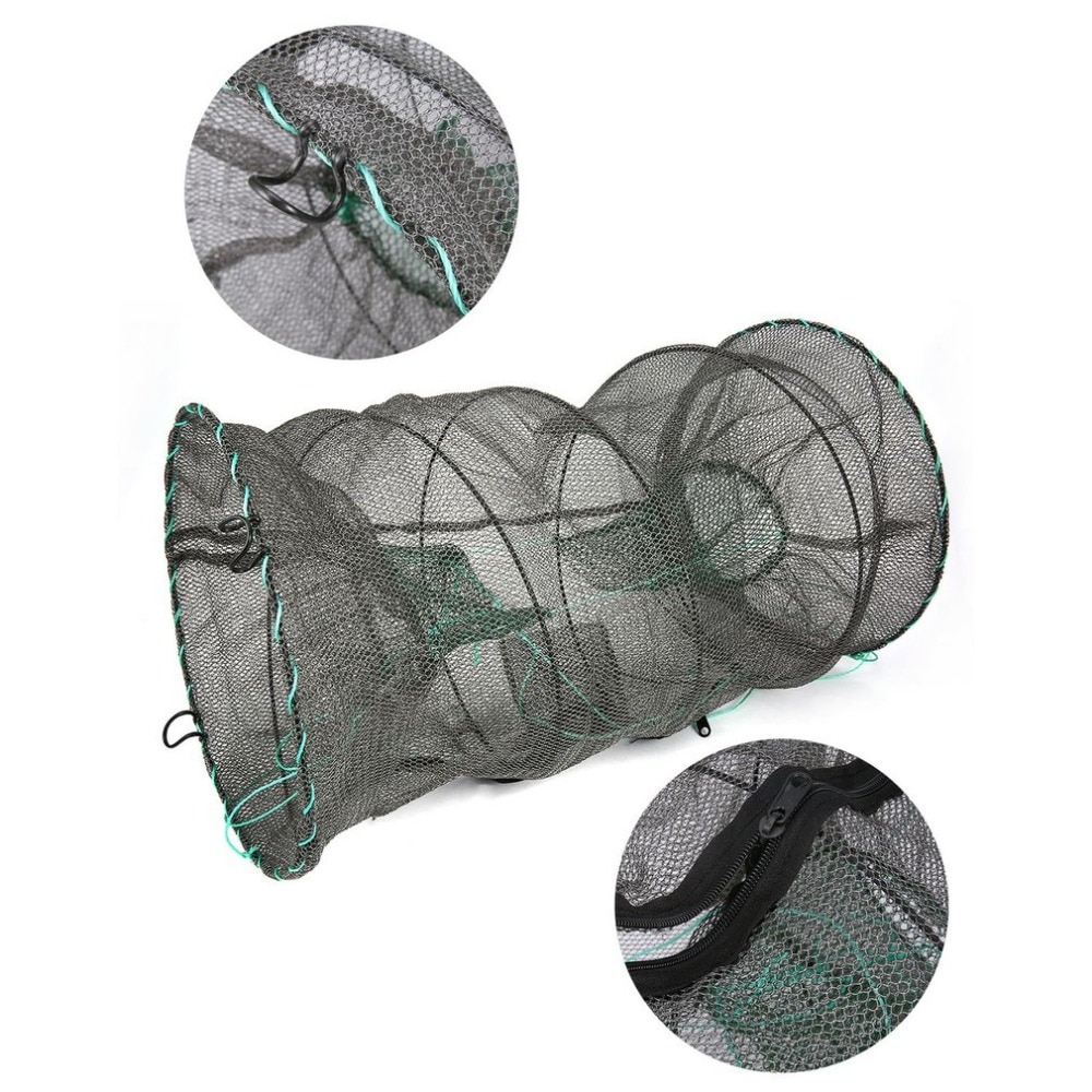 Crab Crayfish Lobster Catcher Pot Trap Fish Net Eel Prawn Shrimp Live Bait