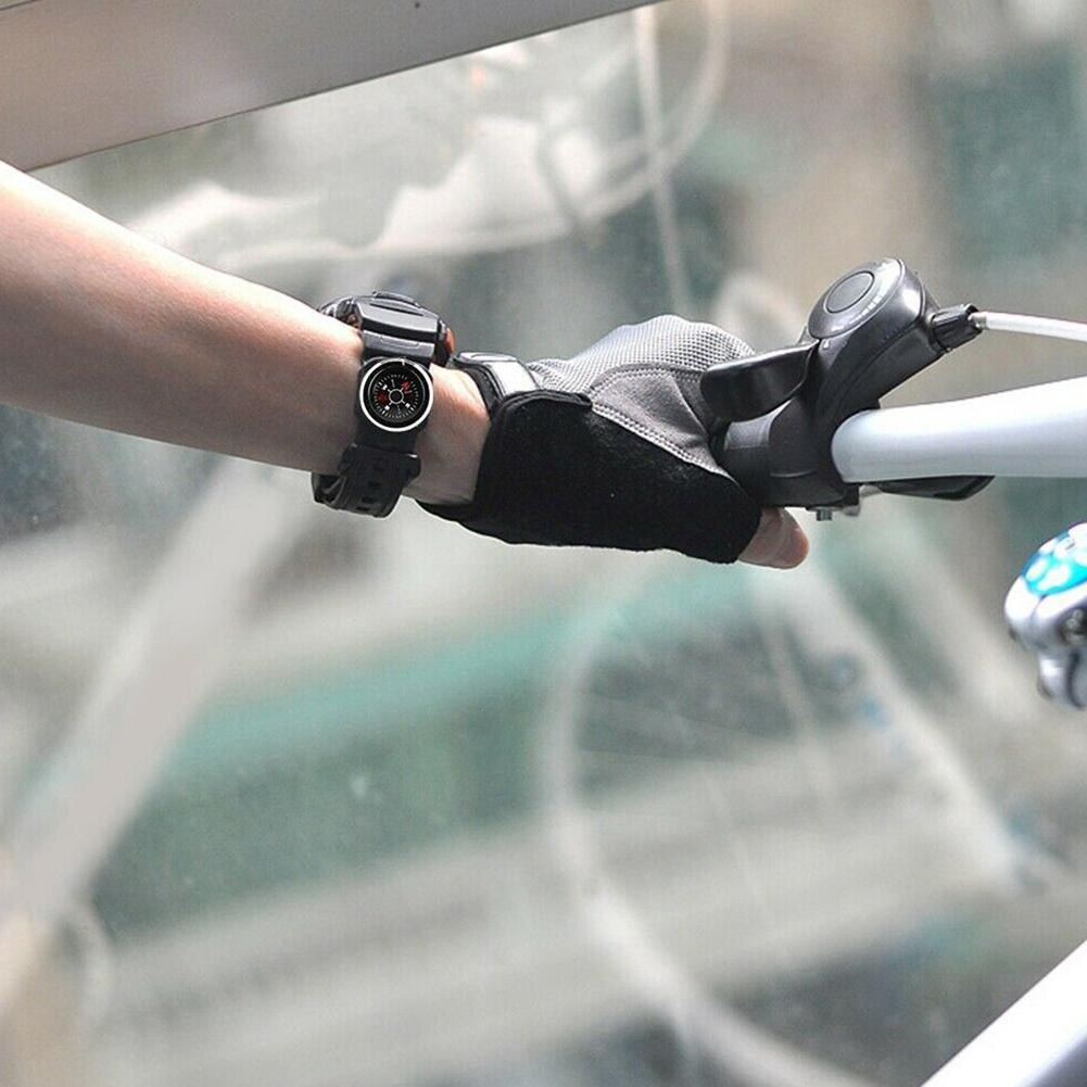 Mini Pocket Compass Outdoor Hiking Camping Accessories Navigation Compass Survival Compass Precision Watch Strap Supplies Tools