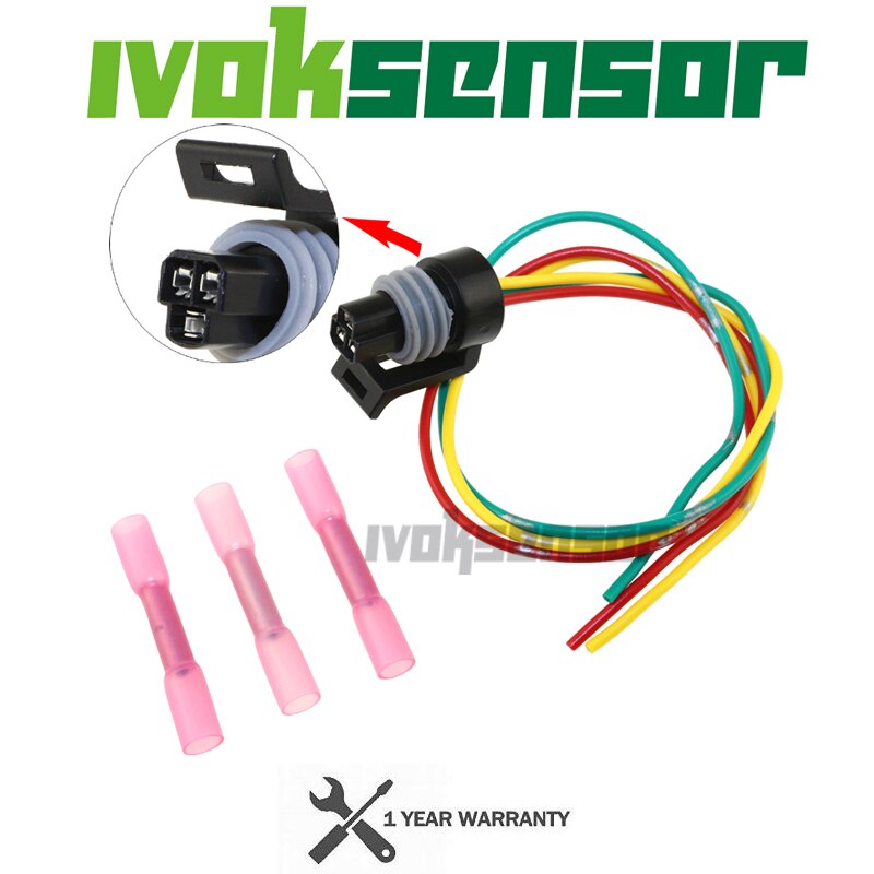 Sensor Connector Pigtail Plastic Kit Plug Parts suitable For 3-pins