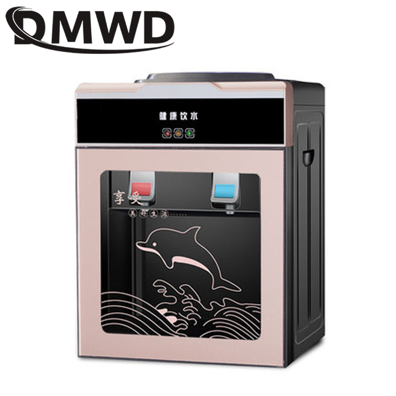 DMWD Electric Water Dispenser Home Office Desktop Water Dispenser And Cold Drink Machine Water Heater Colder EU US