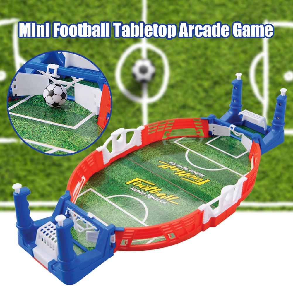 Mini jeu d'arcade de Table de Football enfants adultes Table de Football Mini jouet interactif pour les enfants s'amusent au bureau à la maison