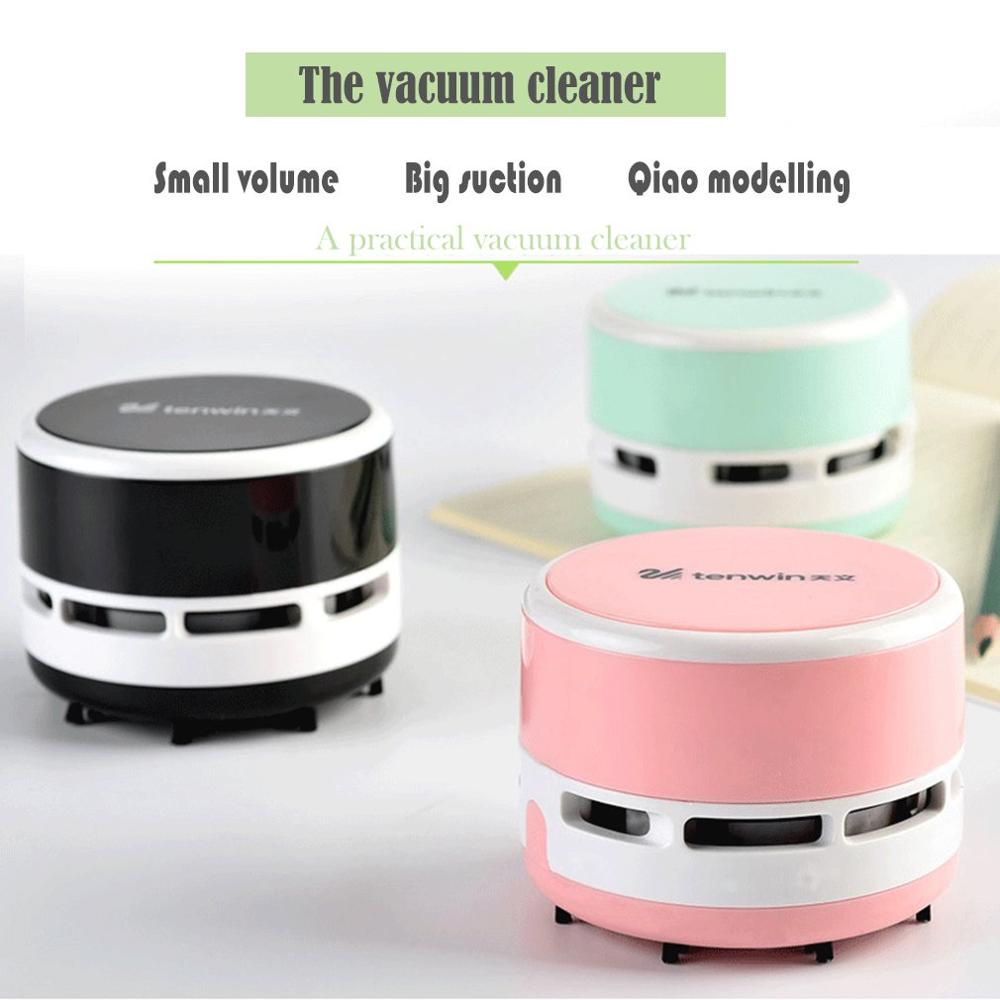Portable Dust Collector Desktop Vacuum Cleaner Mini Clean Scraps Machine For Notebook Computer Keyboard Office Supplies