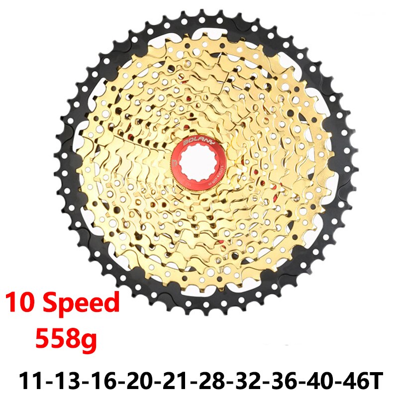 Bolany 9 10 11 Speed Mtb Fiets Cassette Cogs 11-46T 50T Fiets Tandwiel Fiets Deel Voor shimano Sram Berg Fietsen Onderdelen: 10-speed 11-46T