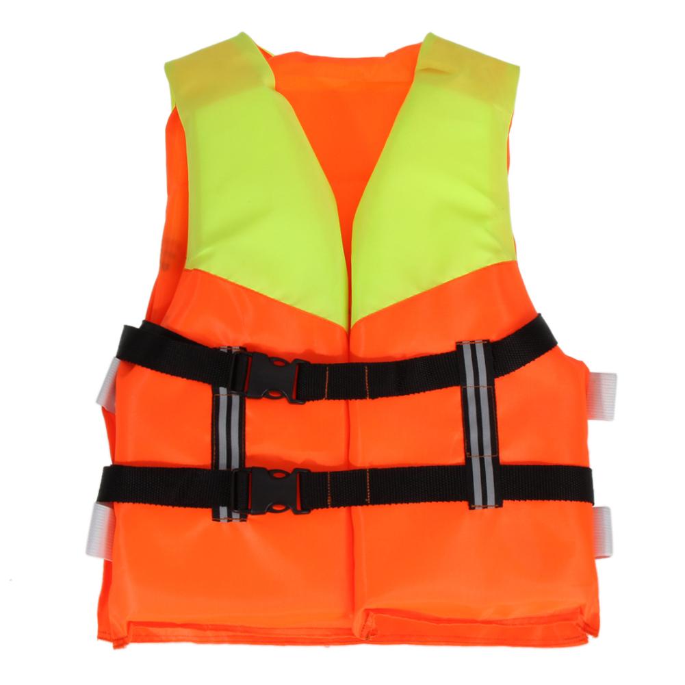 Outdoor Life Jacket Youth Kids Universal Polyester Life Jacket Swimming Boating Vest Swimming Boating Skiing Survival Suit: A