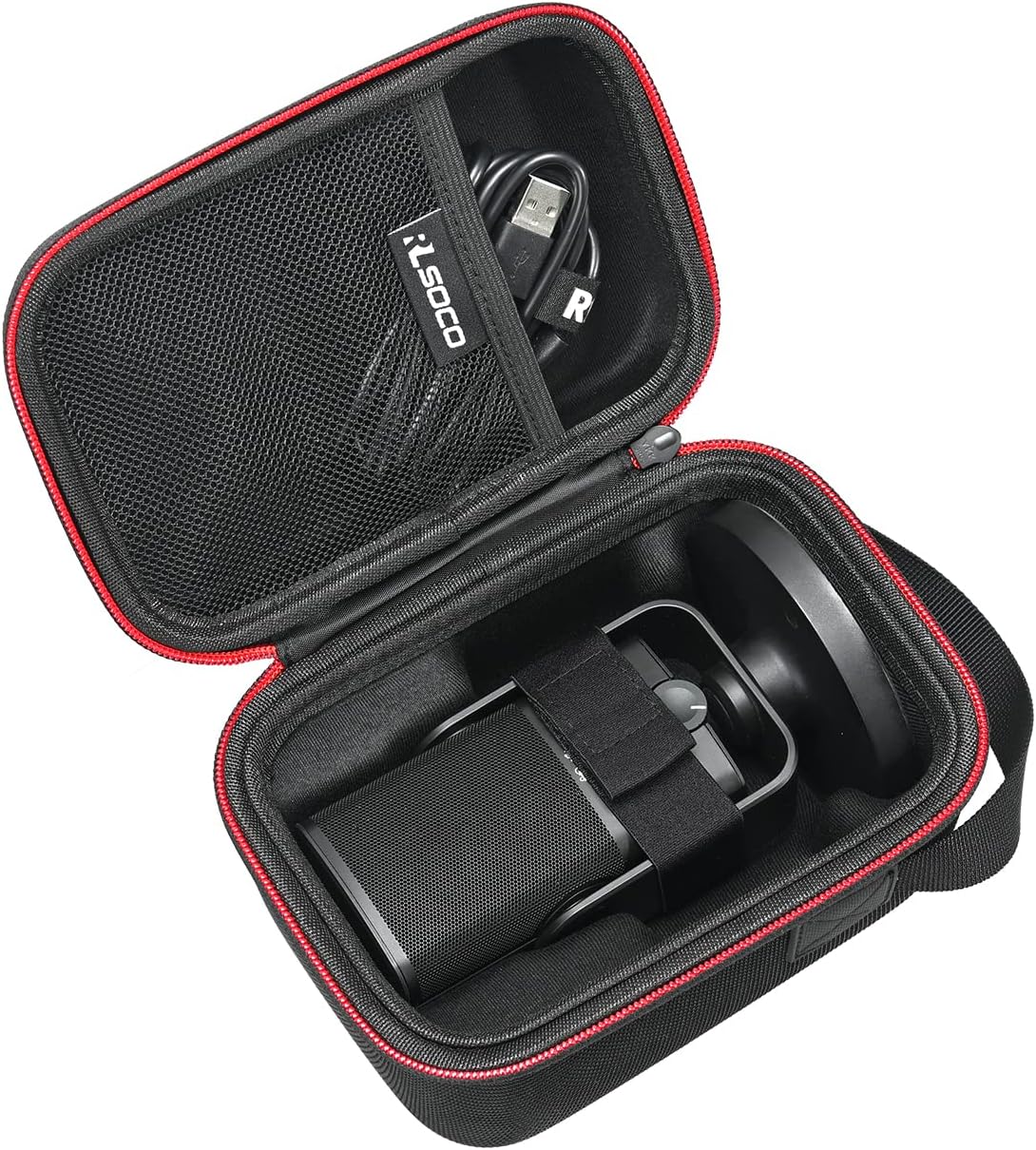 Carrying Case for Rode NT-USB/NT-USB+ Microphone, Waterproof Shockproof Storage Travel Case Bag Accessories for Rode Microphone: green