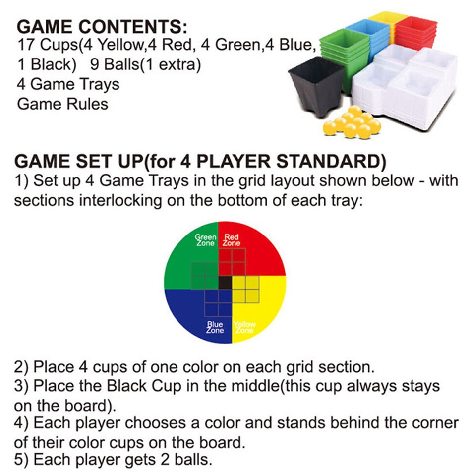 Il nuovo 2-4 giocatori rimbalza il partito della palla attiva la palla da salto nella partita della tazza gioco famiglia Desktop che rimbalza giocattoli per bambini