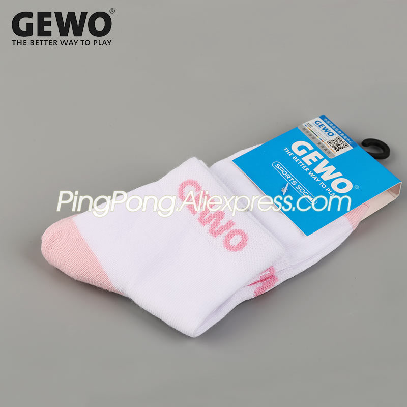 Calcetines deportivos de algodón para tenis de mesa, medias gruesas, originales, GEWO, pimpón, bádminton