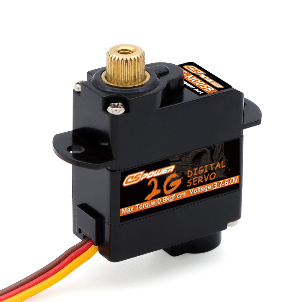 DSpower 2g motor Servo Metal Gear Mini micro Servos para aviones de coche RC helicóptero de ala fija RC coche barco conducto avión Robot
