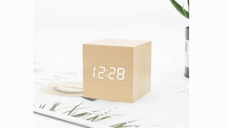 Orologio da calendario digitale LCD da 8 pollici c... – Grandado