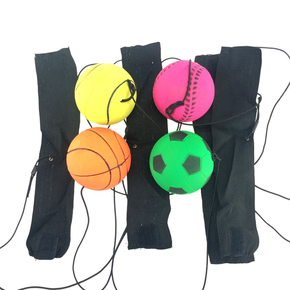 Håndled træning hoppende bold gummi elastisk streng rebound bold finger træning sport fitness bold legetøj
