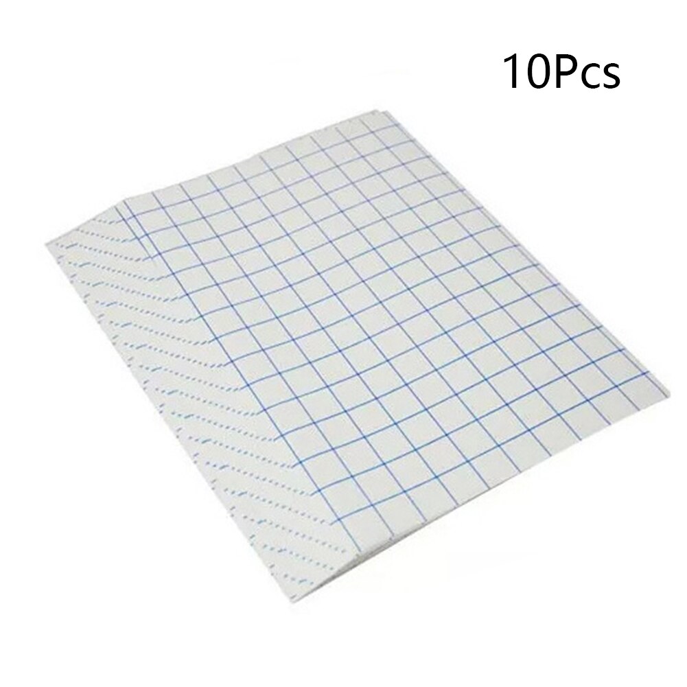 10 st  a4 för lätta tyger utskrift papper transfer papper stryk på lakan t-shirt