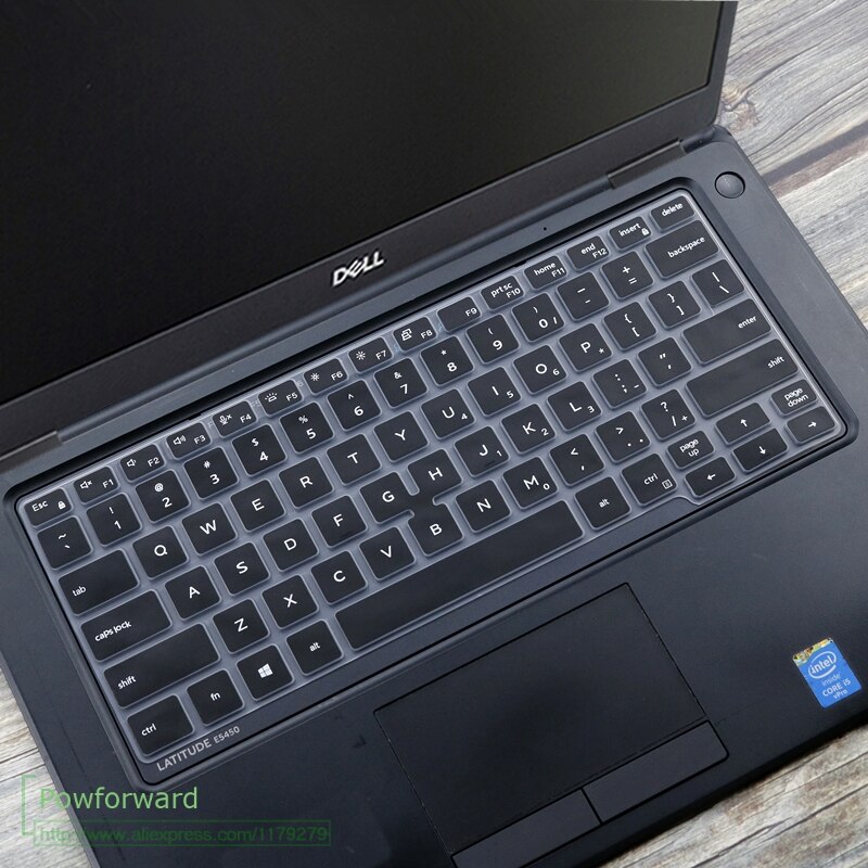 För dell latitude 5300 7300 5200 13.3 tums silikon notebook laptop tangentbordsskydd skydd hud