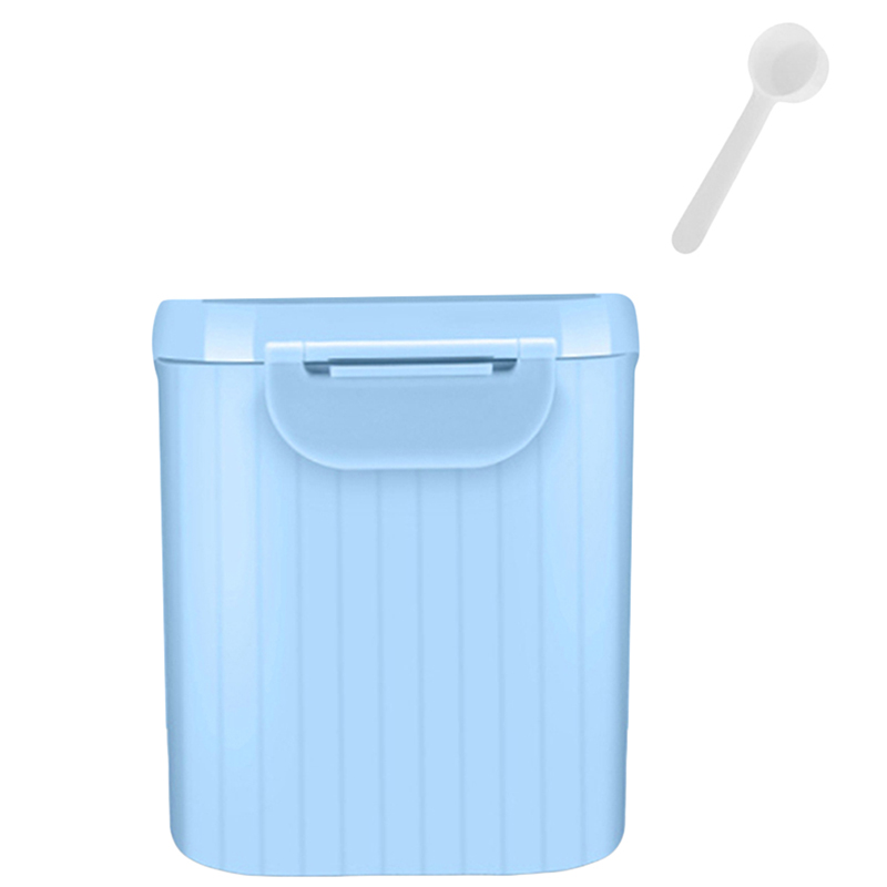 Baby Milk Powder Storage Box Portable Out Baby Storage Milk Powder Container Food Cans Plastic Single Layer For Infant