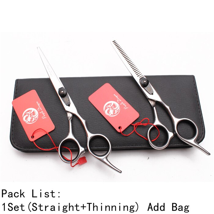 Kit de aseo para perros, tijeras de acero inoxidable de 6 "y 17,5 cm, profesionales para mascotas, Z1003: Z1003 Hei D 6Y