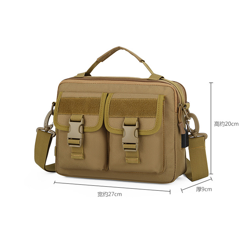 Oulylan Camouflage Shoulder Bag for Men Outdoor Crossbody Back Small Tool Bag USB Charging Handbag Sport Hiking Bag